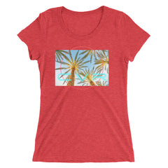 CVR Summer Palm SFELV CVR Collection Short Sleeve Women’s t-shirt - California Vegan Republic Spring/Summer 2019