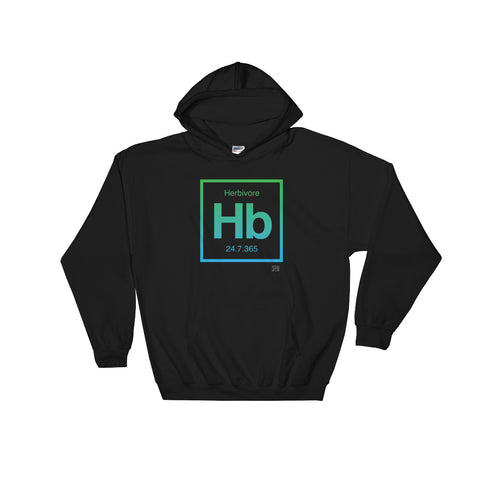 Hb Herbivore 24.7.365 SFElV Elements Collection Unisex Hooded Sweatshirt