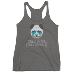 California Vegan Republic Panda SFElV Women's tank top