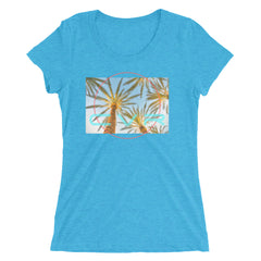 CVR Summer Palm SFELV CVR Collection Short Sleeve Women’s t-shirt - California Vegan Republic Spring/Summer 2019