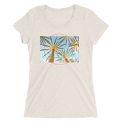 CVR Summer Palm SFELV CVR Collection Short Sleeve Women’s t-shirt - California Vegan Republic Spring/Summer 2019