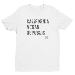 California Vegan Republic SFElV Short sleeve men's t-shirt