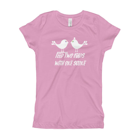 Feed Two Birds With One Scone Girl's T-Shirt