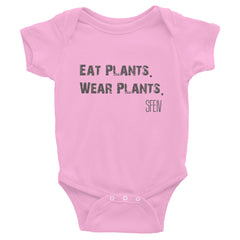Eat Plants. Wear Plants. SFELV Infant Bodysuit