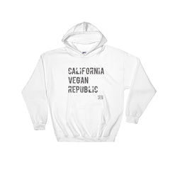 California Vegan Republic. SFElV Men's & Women's Hooded Sweatshirt