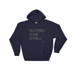 California Vegan Republic. SFElV Men's & Women's Hooded Sweatshirt