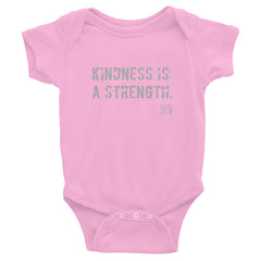 Kindness Is a Strength. SFELV Infant Bodysuit