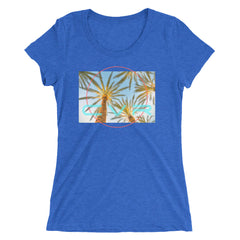 CVR Summer Palm SFELV CVR Collection Short Sleeve Women’s t-shirt - California Vegan Republic Spring/Summer 2019