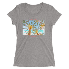 CVR Summer Palm SFELV CVR Collection Short Sleeve Women’s t-shirt - California Vegan Republic Spring/Summer 2019