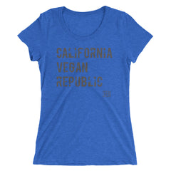 California Vegan Republic SFELV Women's short sleeve t-shirt