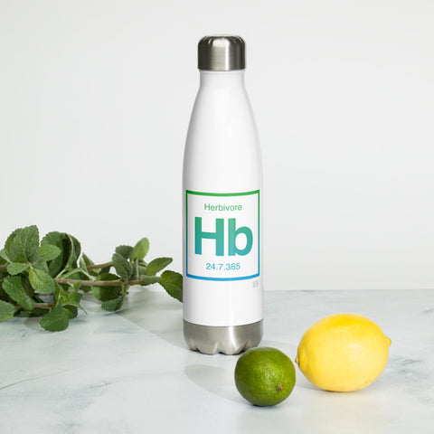 Hb Herbivore 24.7.365 SFElV Elements Collection Stainless Steel Water Bottle