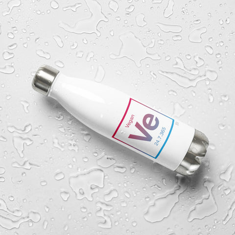 Ve Vegan 24.7.365 SFElV Elements Collection Stainless Steel Water Bottle