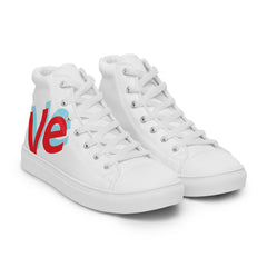 Red Ve Vegan Women’s high top canvas shoes